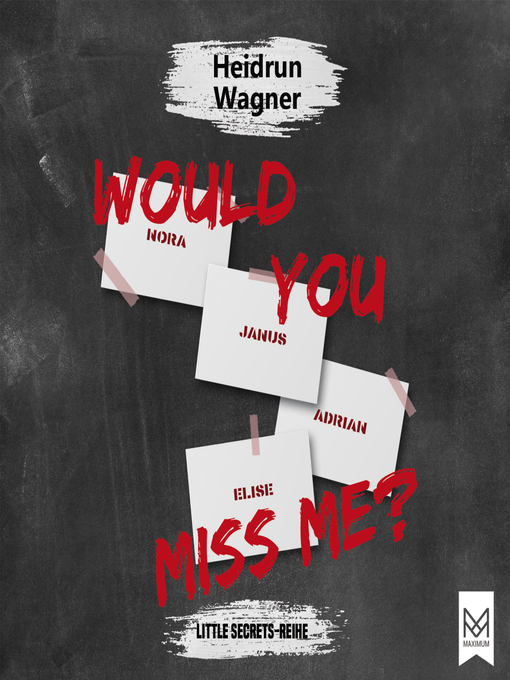 Title details for Would You Miss Me? by Heidrun Wagner - Available
